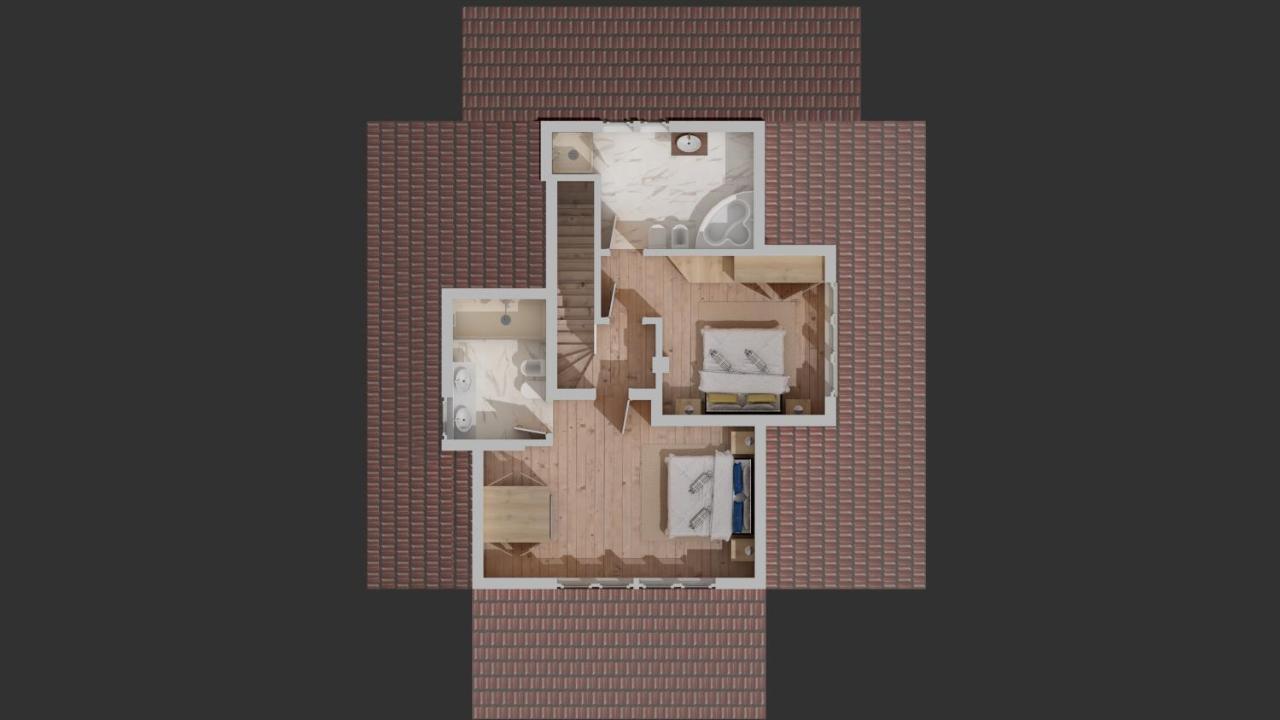 Sotciastel Antico Chalet バディーア エクステリア 写真
